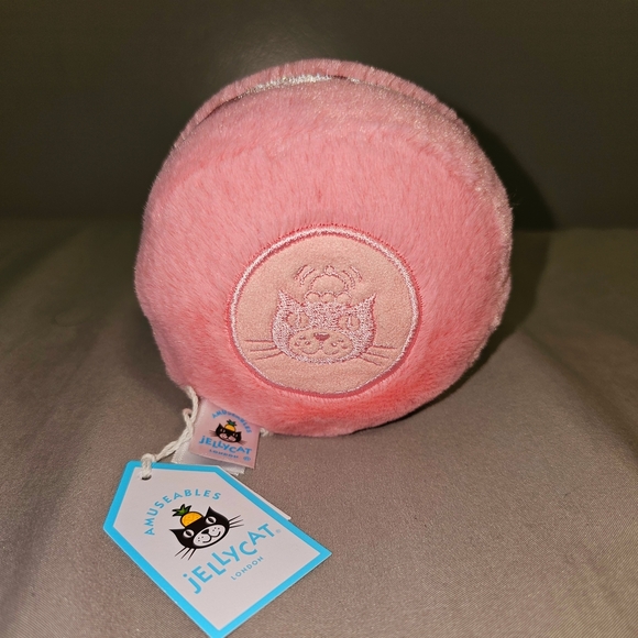 Jellycat Amuseables Mia Macaron Pink Framboise BNWT - Picture 2 of 4